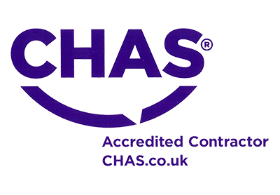 Chas Blue logo